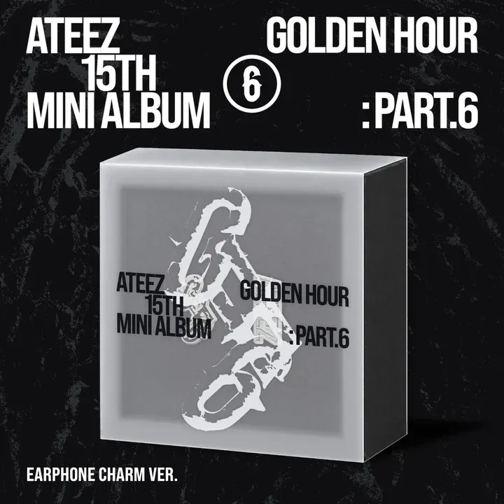 ATEEZ: 15th Mini Album [Golden Hour: Part.6] - Earphone Charm ver.