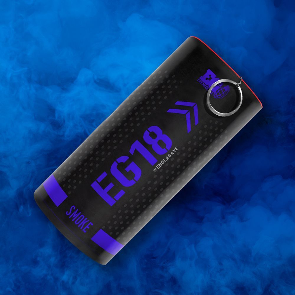 EG18 Smoke Grenade (Blue)