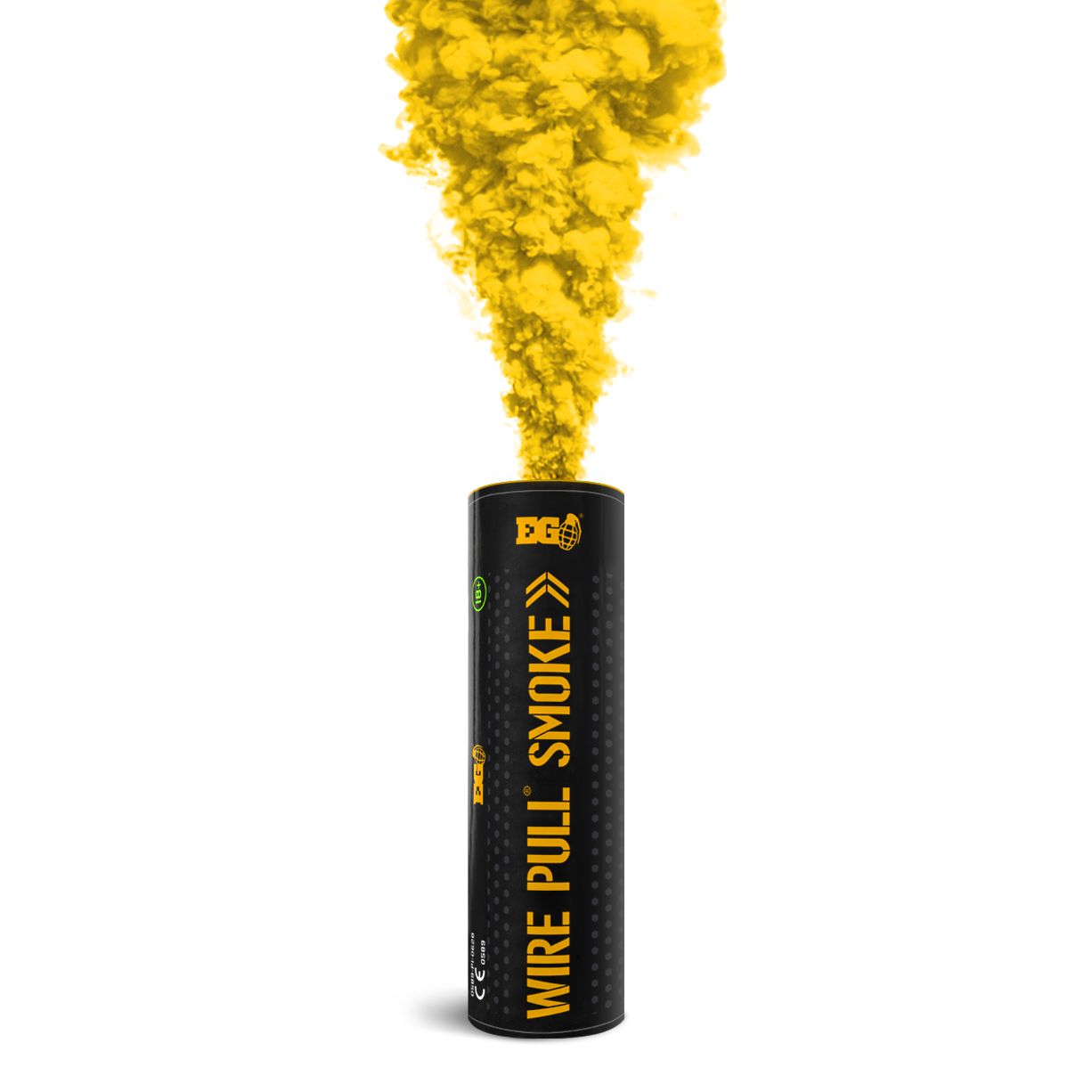 Wire Pull Smoke Grenade (Yellow)