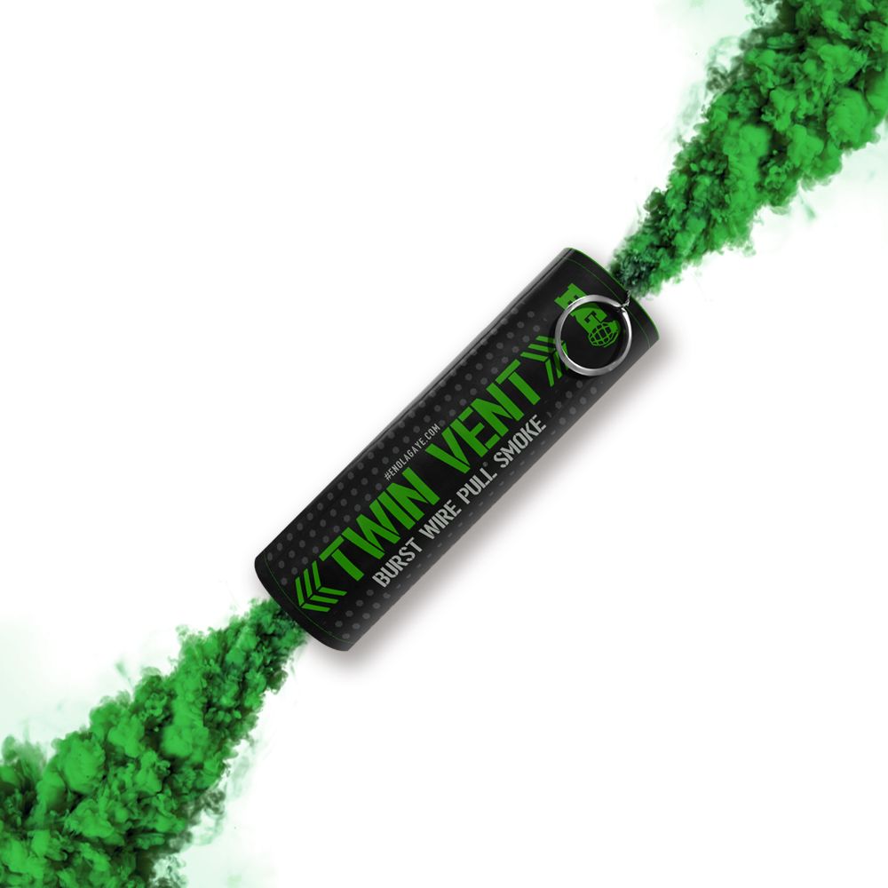 Twin Vent Smoke Grenade (Green)