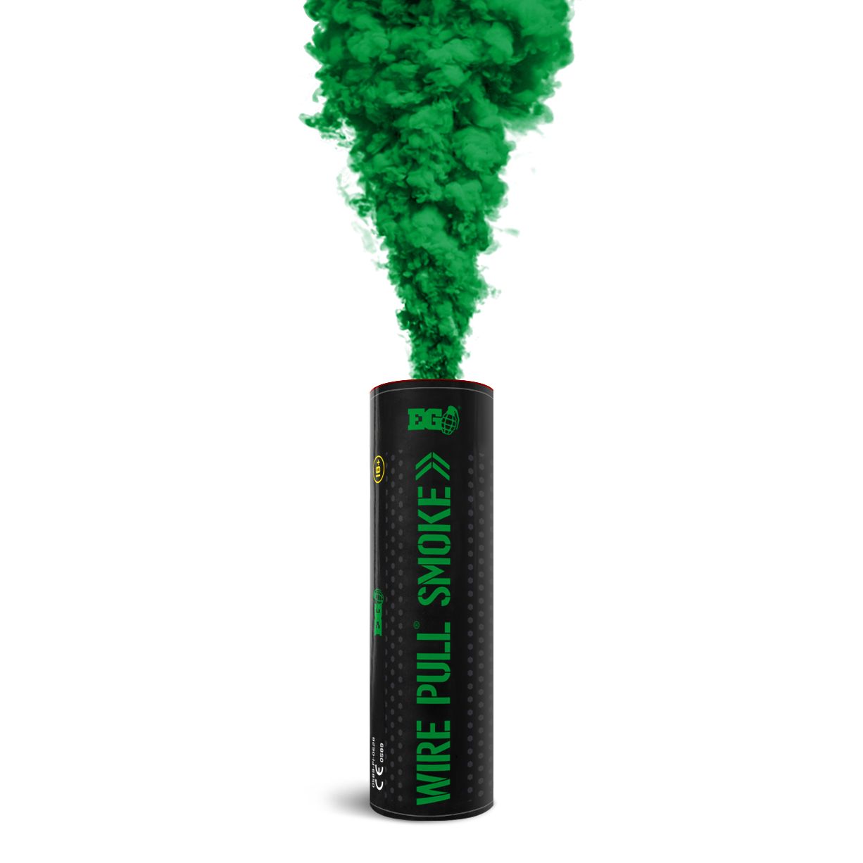 Wire Pull Smoke Grenade (Green)