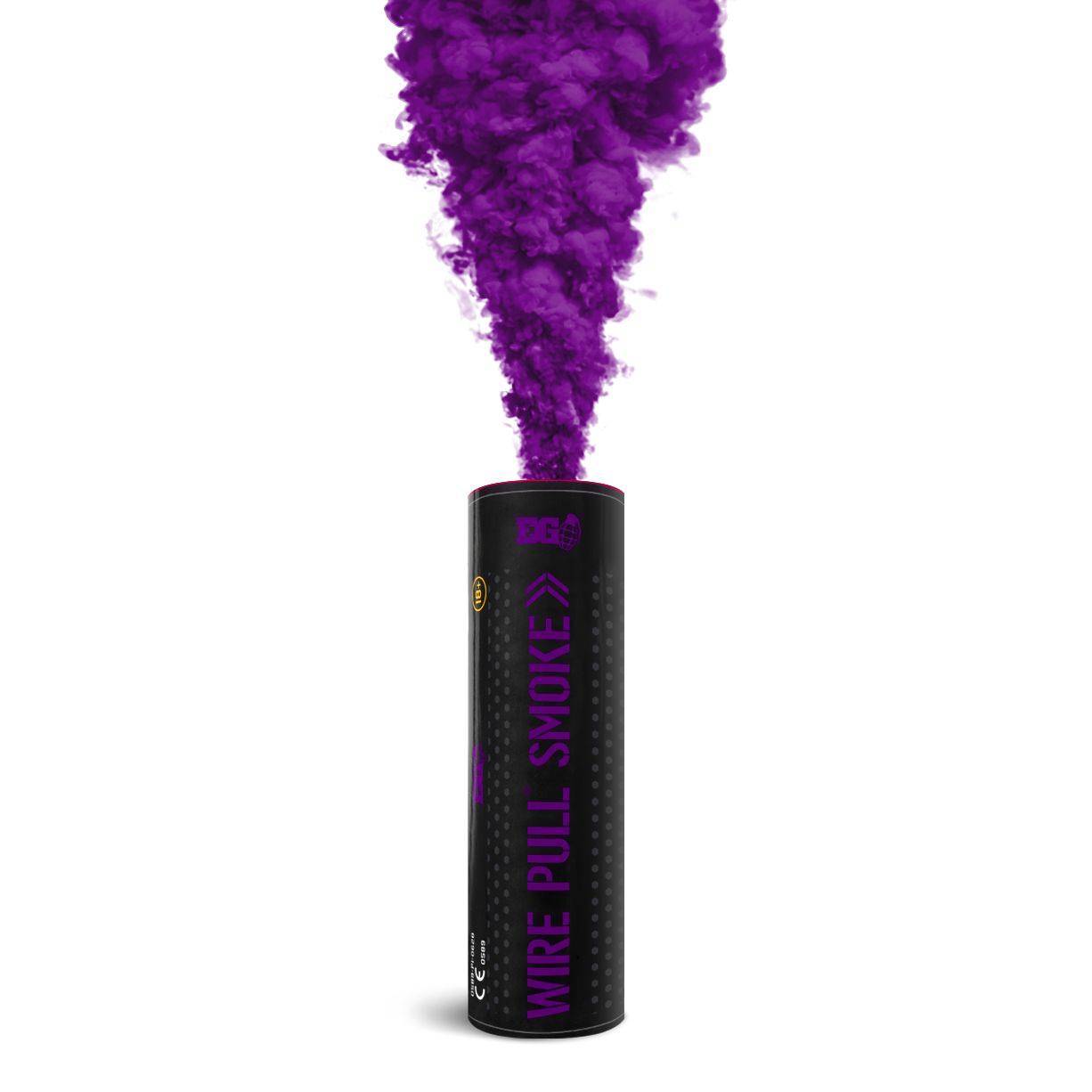Wire Pull Smoke Grenade (Purple)