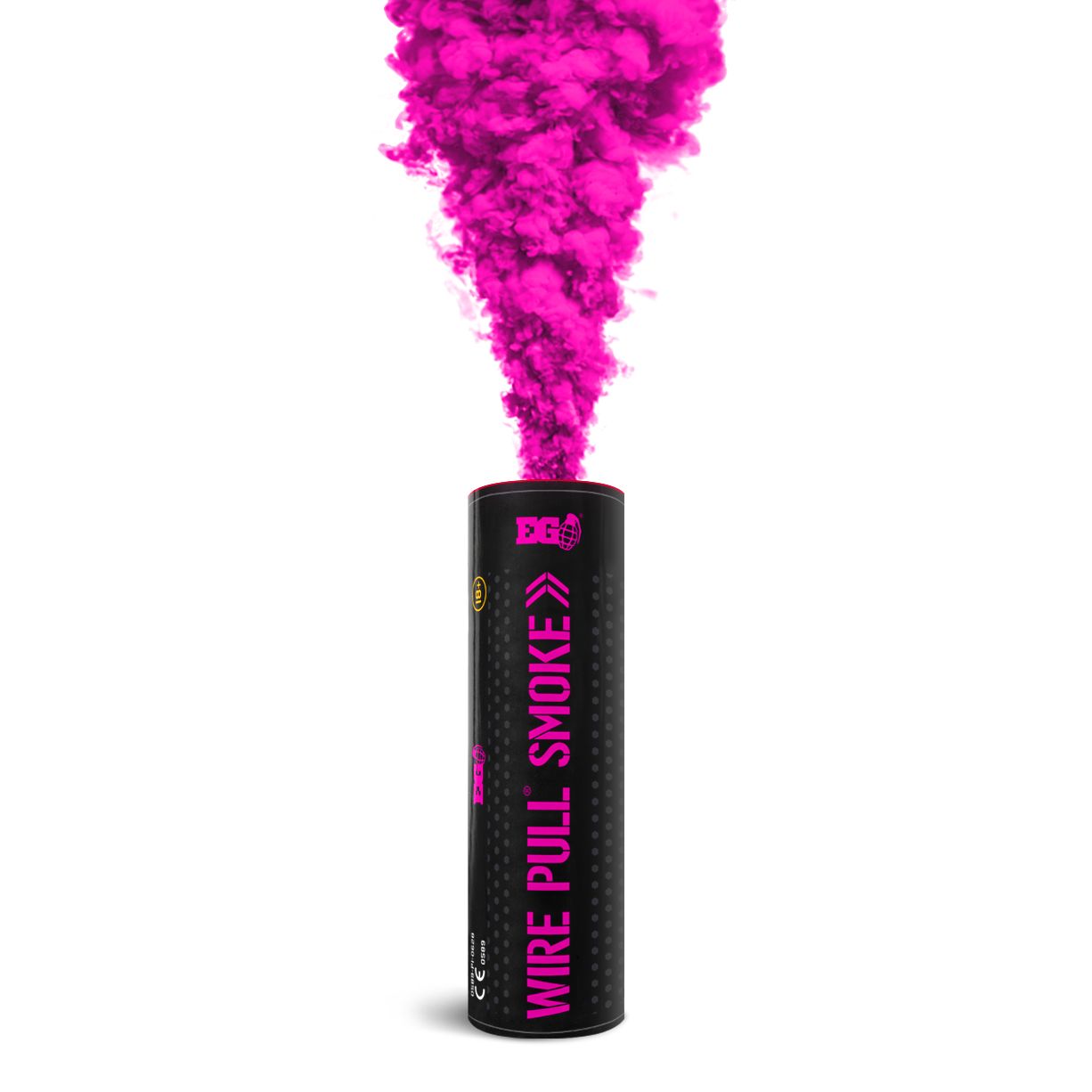 Wire Pull Smoke Grenade (Pink)
