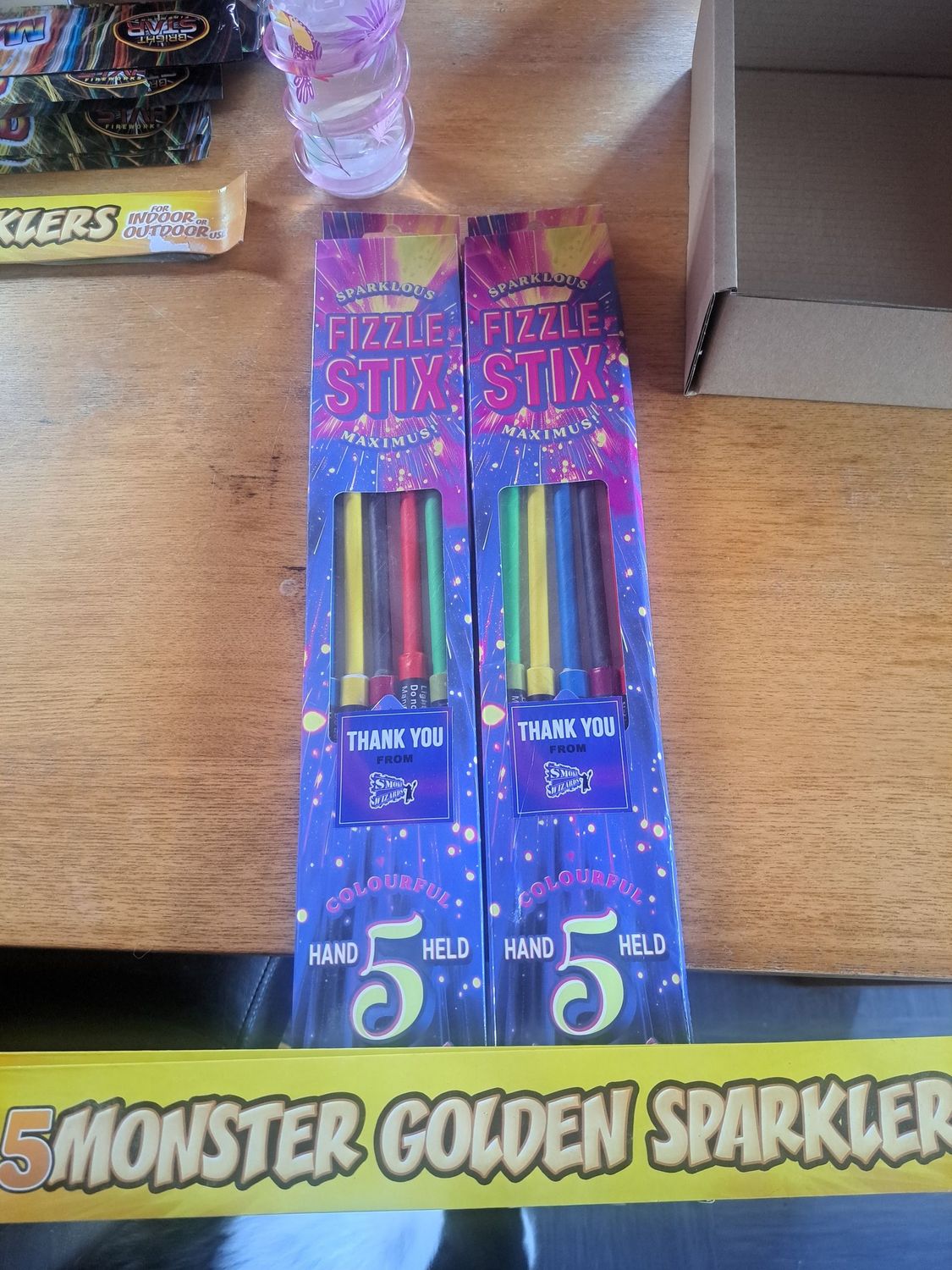 Fizzle Sticks (Pack Of 5)