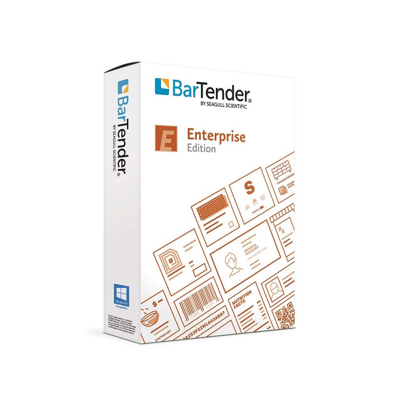 image of a barcode software box