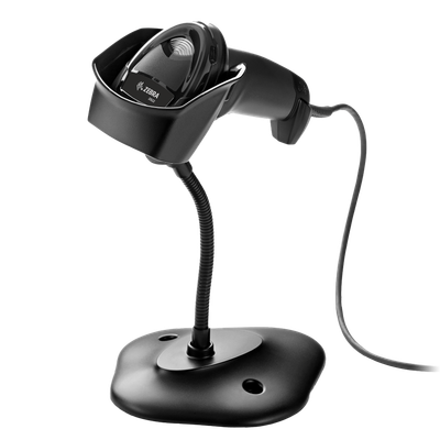 image of corded barcode scanner