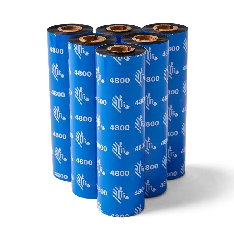 picture of rolls of desktop printer ribbon