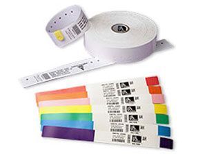 image of desktop printer wristbands