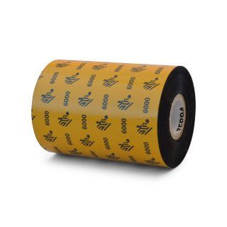 6000 Series Wax Ribbon 4.02" x 1476'
