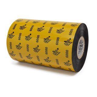 6000 Series Wax Ribbon 4.33" x 1968'