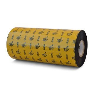 6000 Series Wax Ribbon 6.14" x 1476'