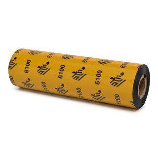 6100 Series Standard Wax/Resin Ribbon 4.33" x 242'