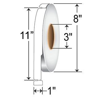 Z-Band 4000 Series Wristband 1.00" x 11.00"