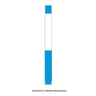 Z-Band Comfort Series Blue Wristband 1.00" x 11.00" Cartridge