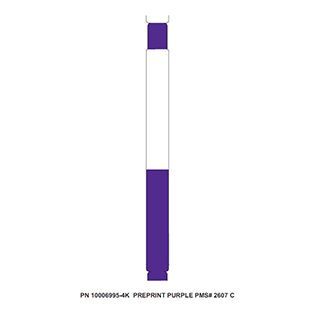 Z-Band Direct Series Purple Wristband 1.00" x 11.00" Cartridge