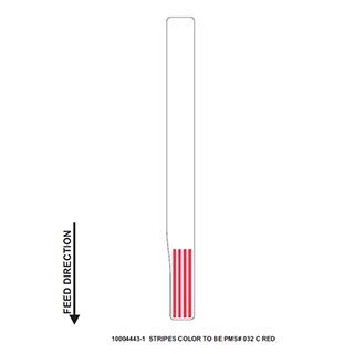 Z-Band Direct Series Red Wristband 1.00" x 11.00"