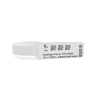 Z-Band Direct Series Soft Infant Wristband 1.00" x 7.9375"