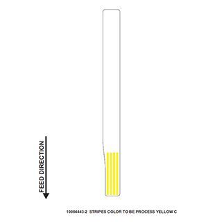 Z-Band Direct Series Yellow Wristband 1.00" x 11.00"