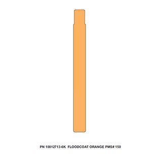Z-Band Fun Series Orange Wristband 1.00" x 10.00" Cartridge