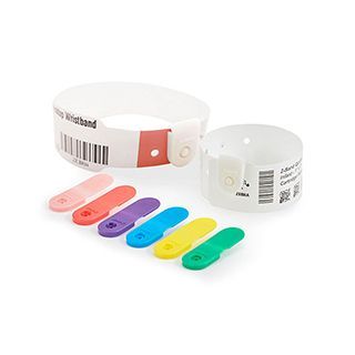Z-Band Quickclip Series Red Wristband Clips