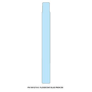 Z-Band Splash Series Blue Wristband 1.00" x 10.00"
