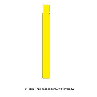 Z-Band Splash Series Yellow Wristband 1.00" x 10.00" Cartridge