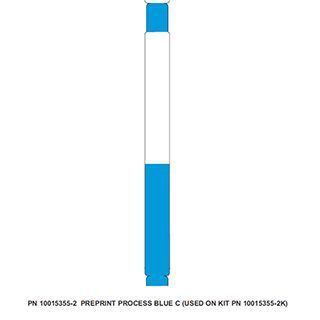 Z-Band UltraSoft Series Blue Wristband 1.00" x 11.00" Cartridge