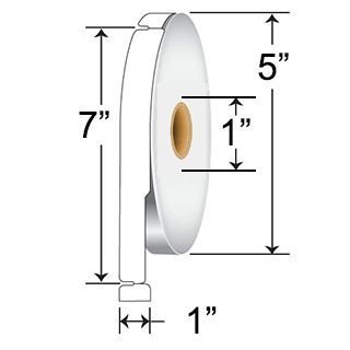 Z-Band UltraSoft Series Wristband 1.00" x 7.00"