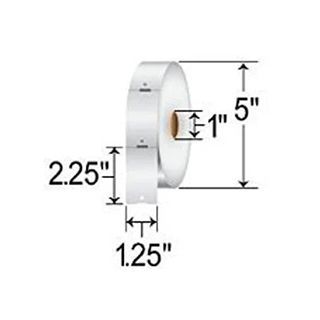 Z-Select 4000D Series 7.5 mil Tag 1.25" x 2.25"