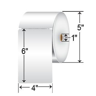 Z-Select 4000D Series 7.5 mil Tag 4.00" x 6.00"