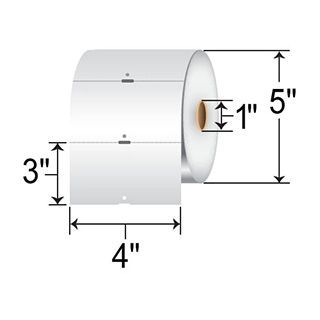 Z-Select 4000D Series 7.5 mil Tag 4.00" x 3.00"