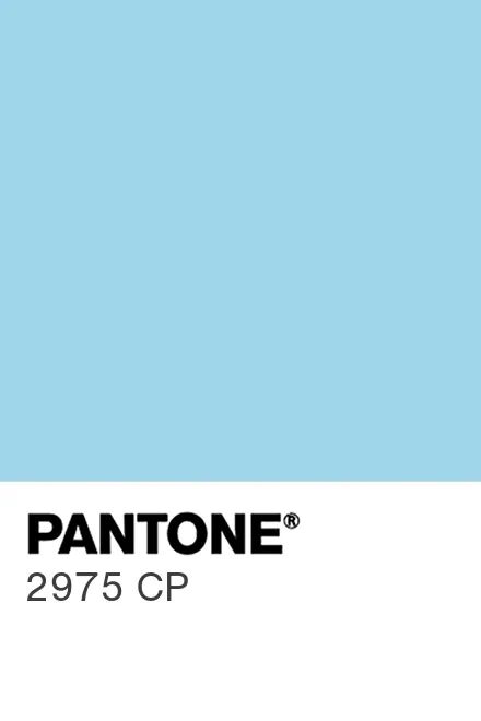 Flood-coated Blue (PMS-2975) Thermal Transfer 4.00