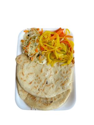 Orden pupusa mixta chicha/ques