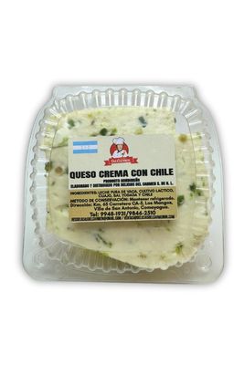 Queso Crema con Chile por lb