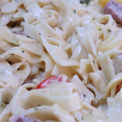 P-Pasta Fettuccine Alfredo (10 Porciones)