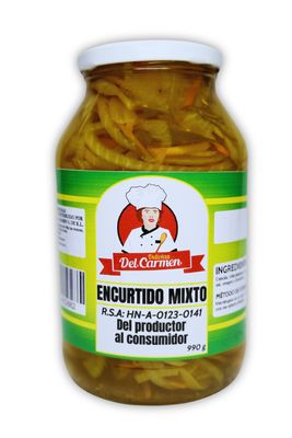Encurtido Mixto 990Gr