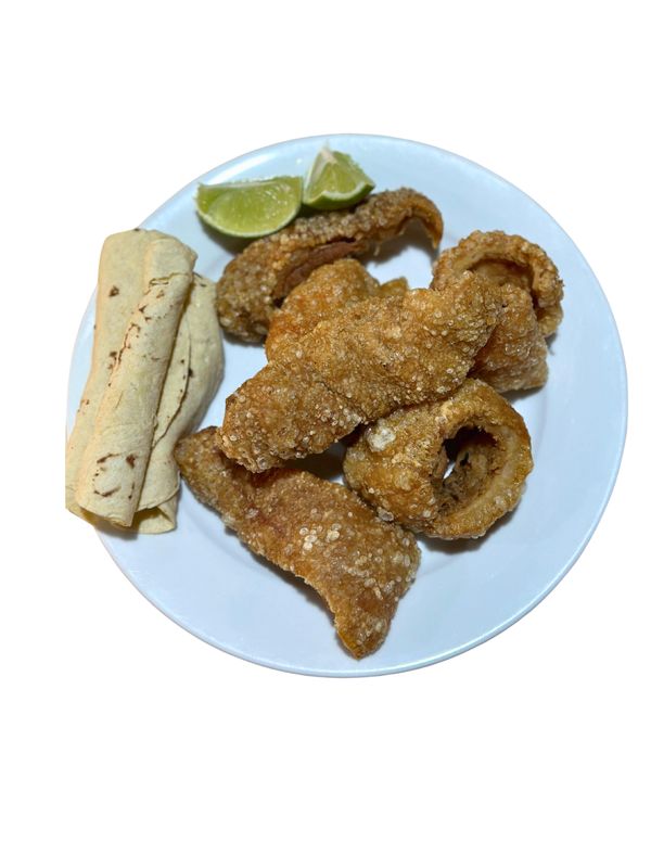 Chicharron de lonja lb