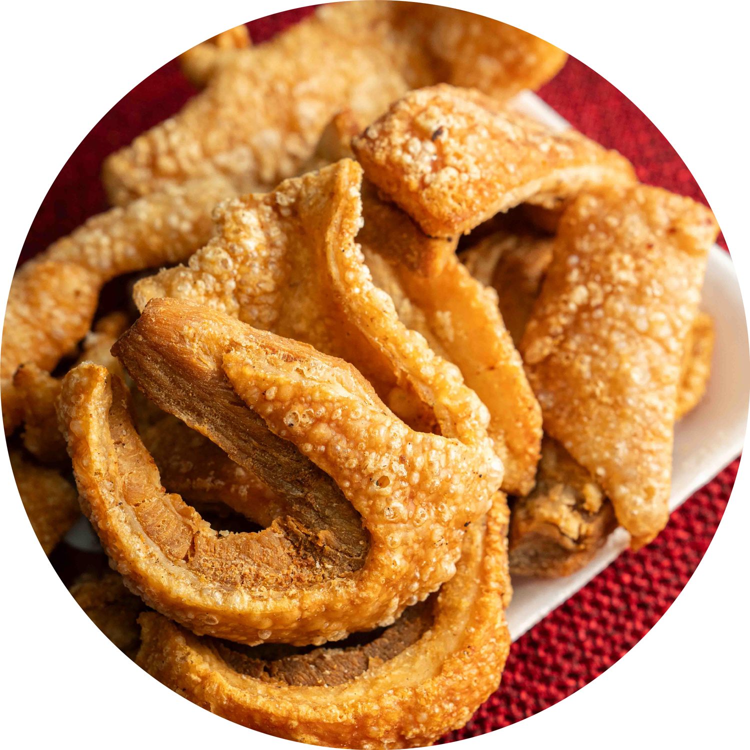 Chicharrón de lonja lb