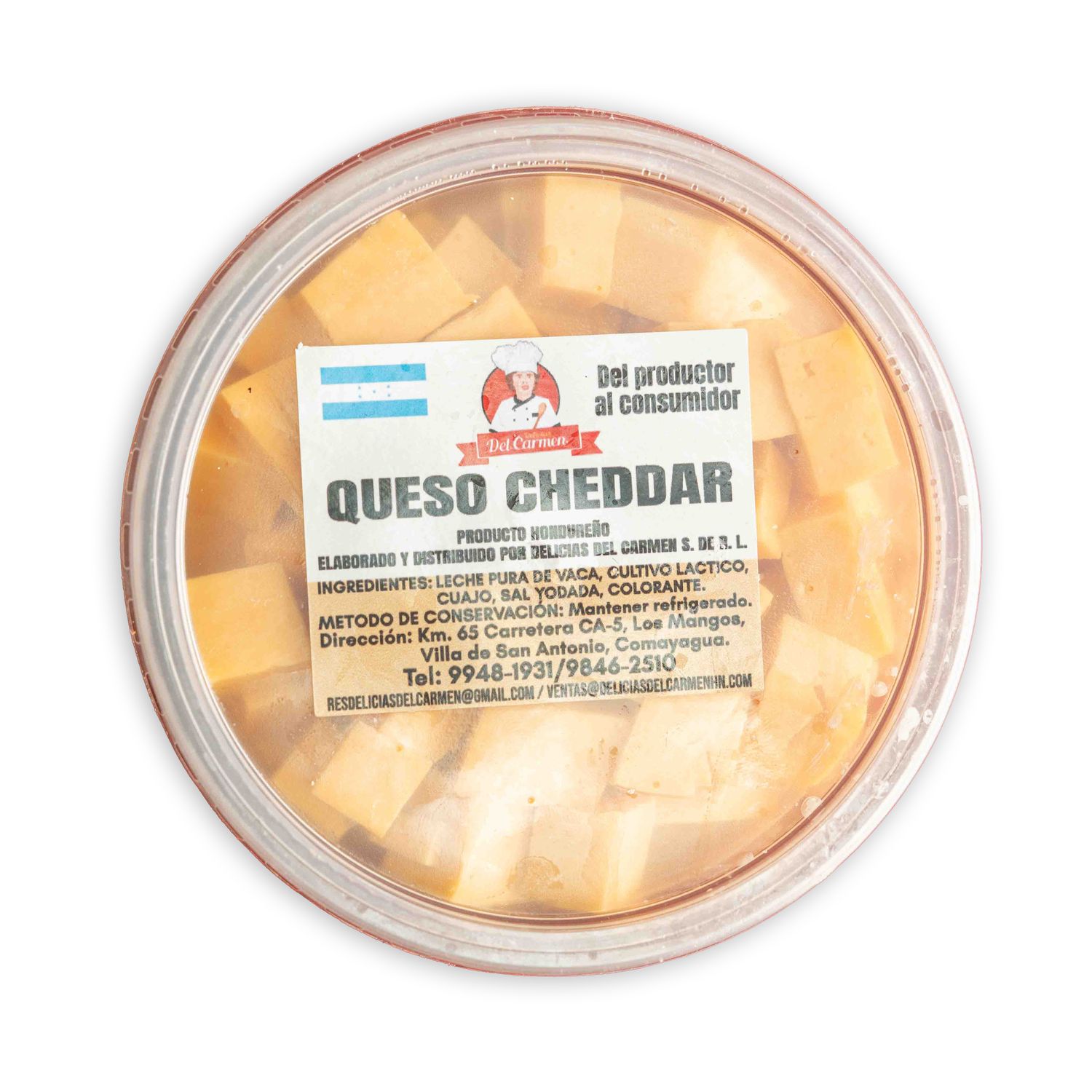 Queso Cheddar por lb