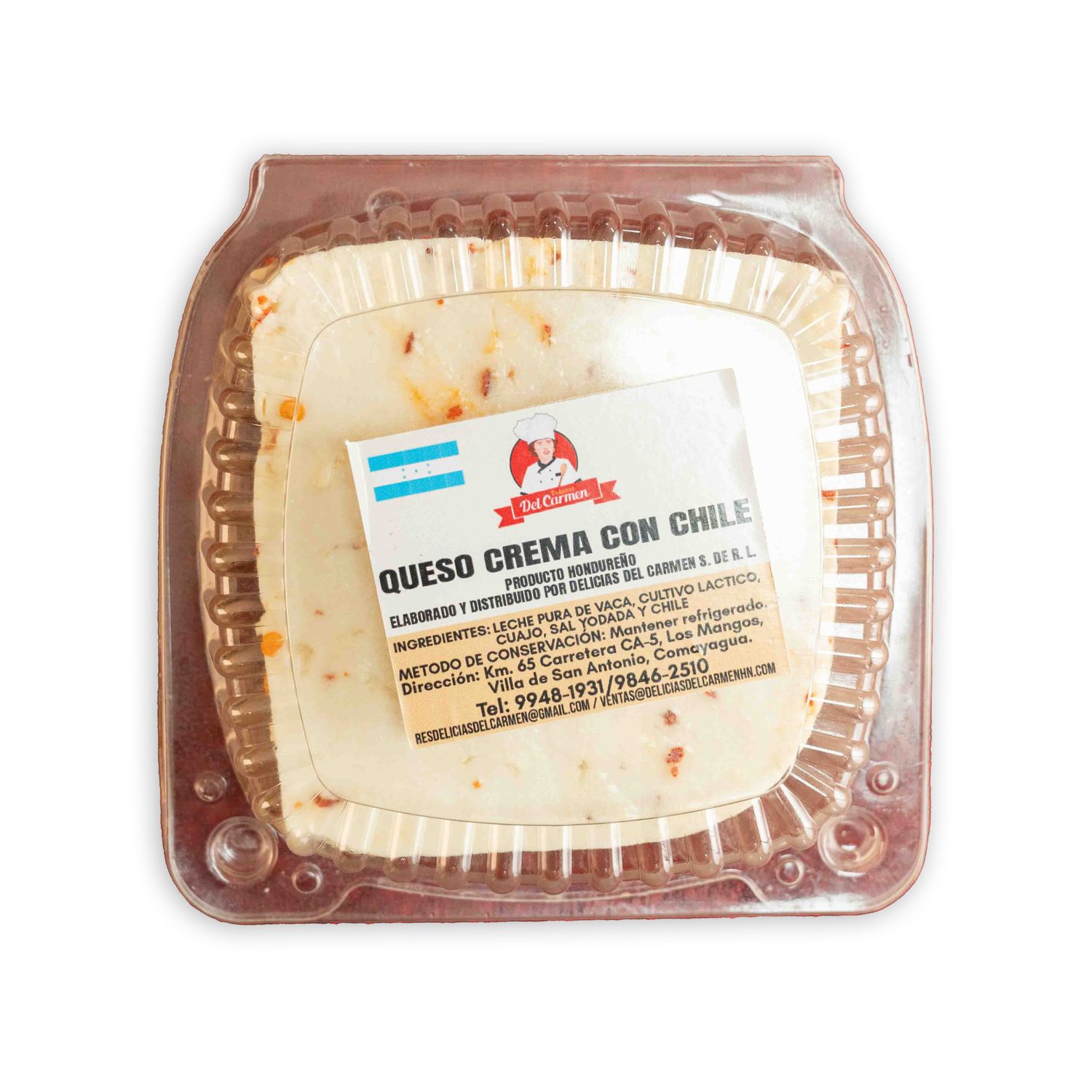 Queso Crema con Chile por lb