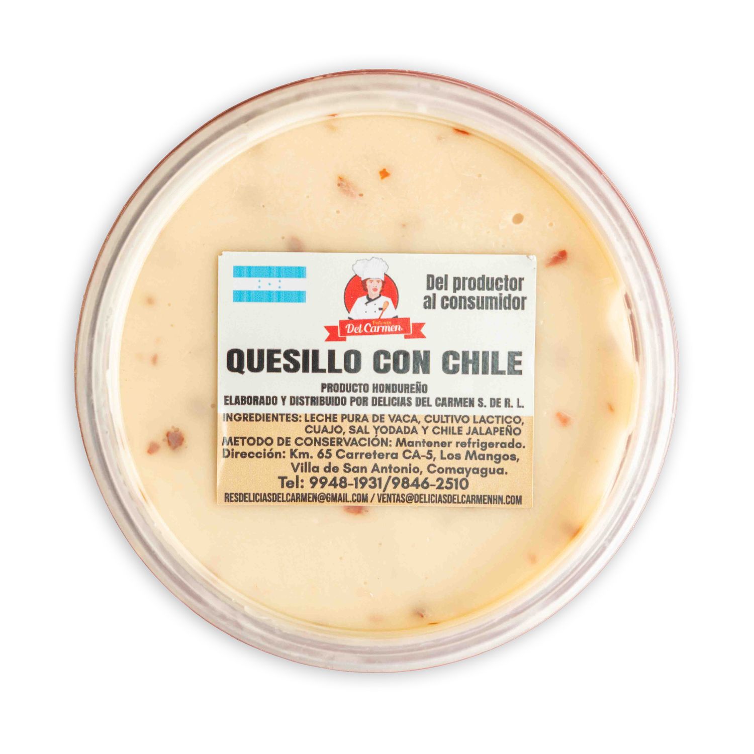 Quesillo con Chile por lb