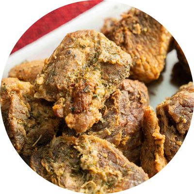 Chicharrón con Chimichurri lb