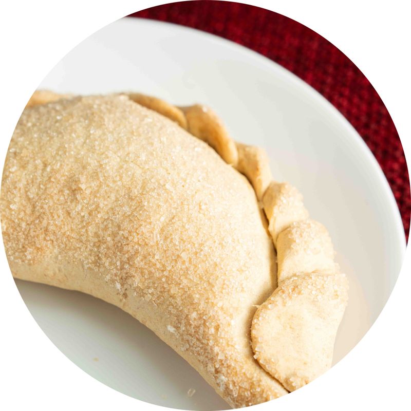 Pastelito relleno de piña