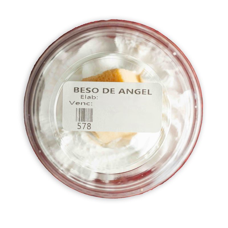 Beso de angel en vaso