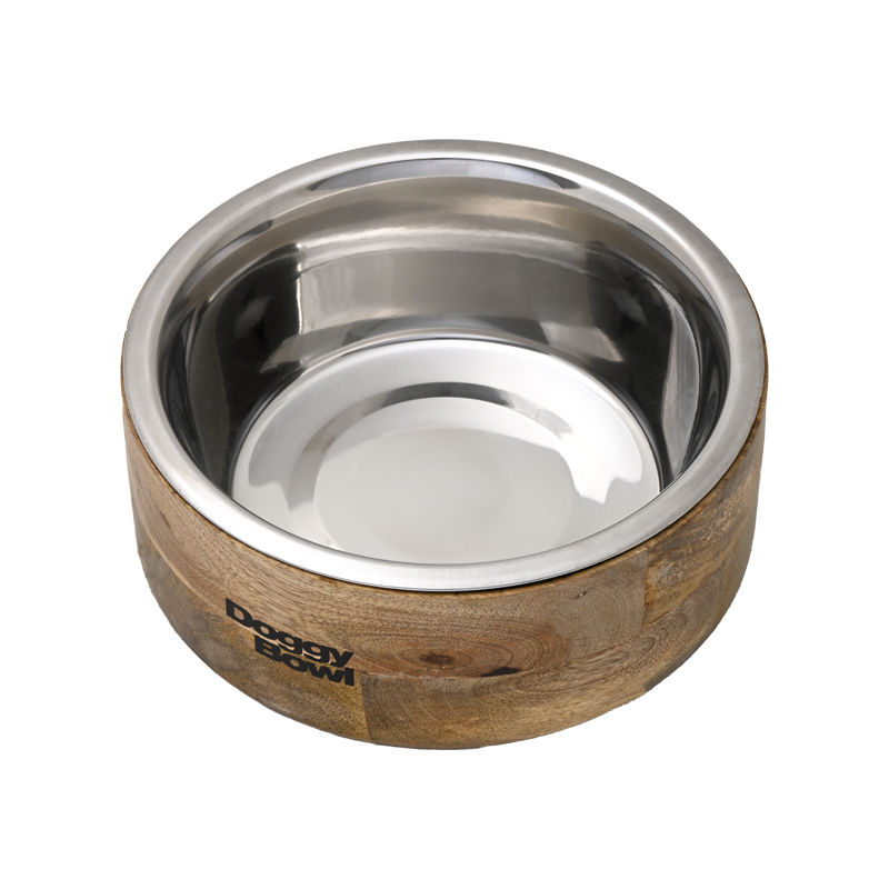 The DoggyBowl Bamboo Round