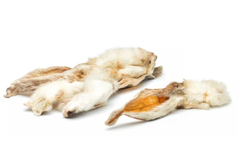 YDOLO - Konijnenoren met vacht (200g)