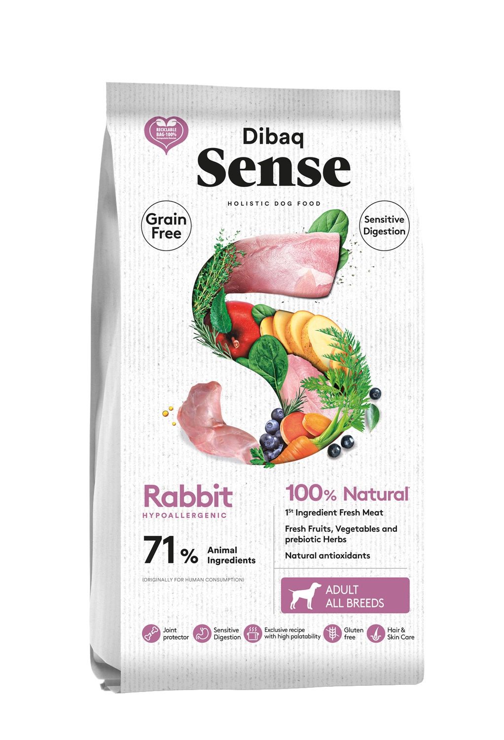 Dibaq Sense Grainfree - Konijn