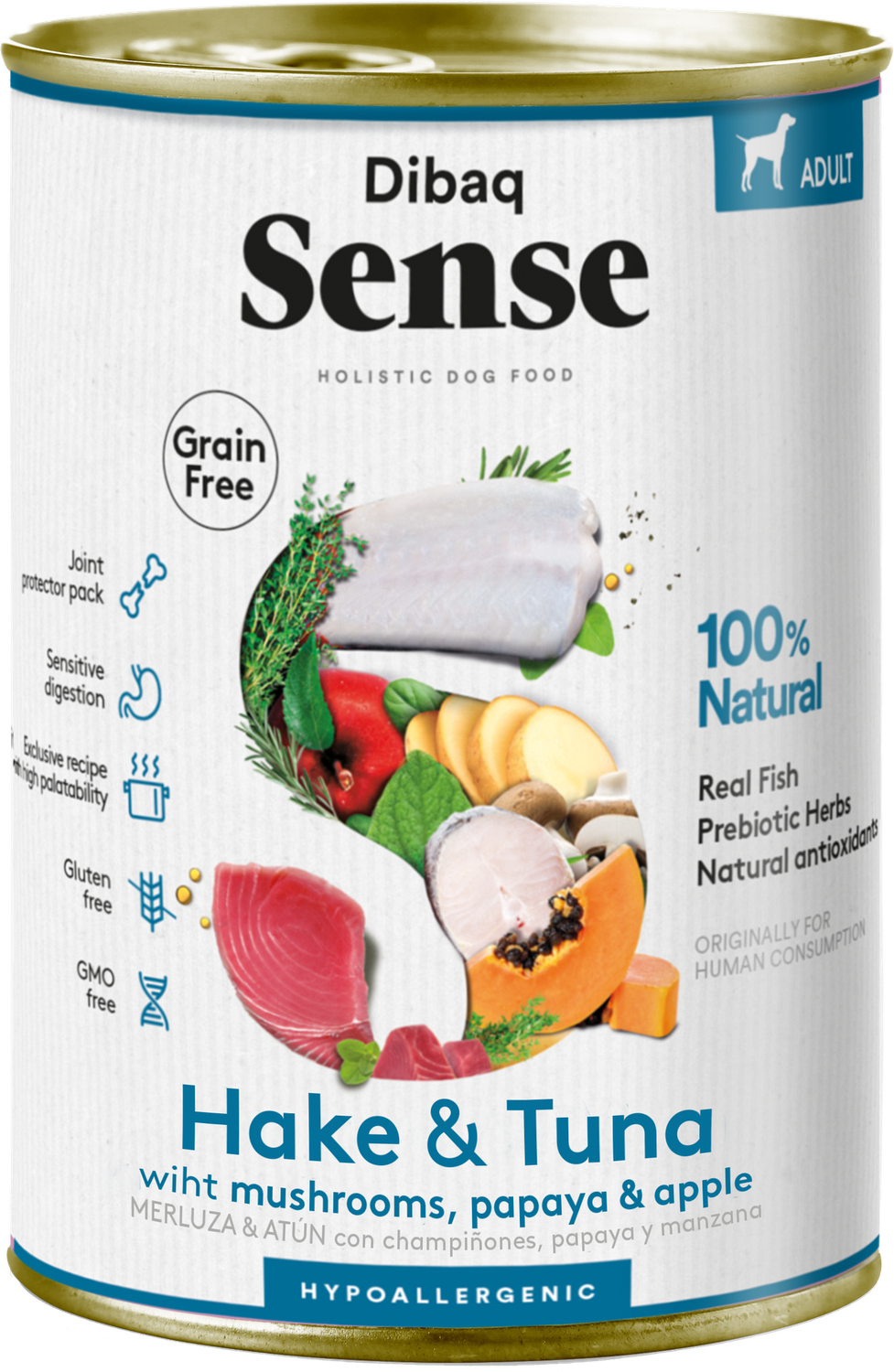 Dibaq Sense Nat Hondenvoer - Heek &amp; Tonijn