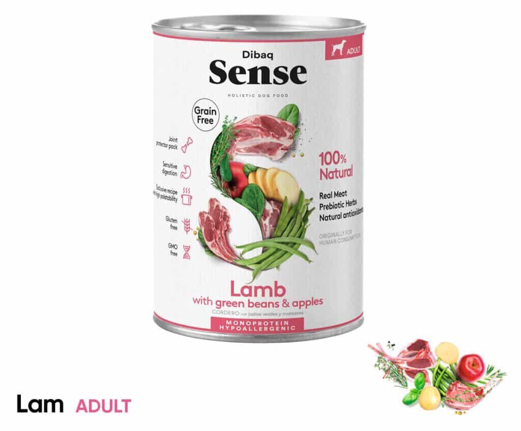 Dibaq Sense Nat Hondenvoer - Lam