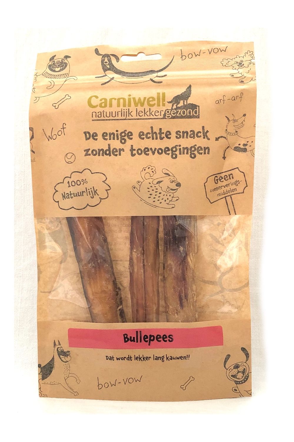 Carniwell Bullepees 3 stuks